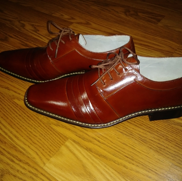 NWOB Red STACY ADAMS Men\'s Shoes main image 5
